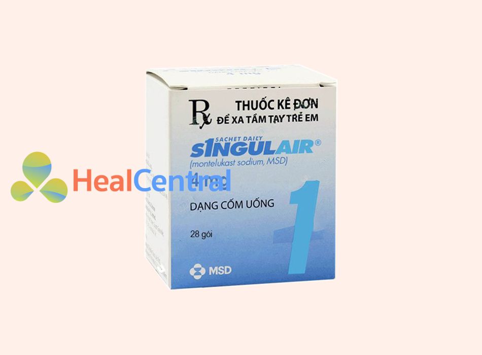 Thuốc Singulair 4mg dạng bột