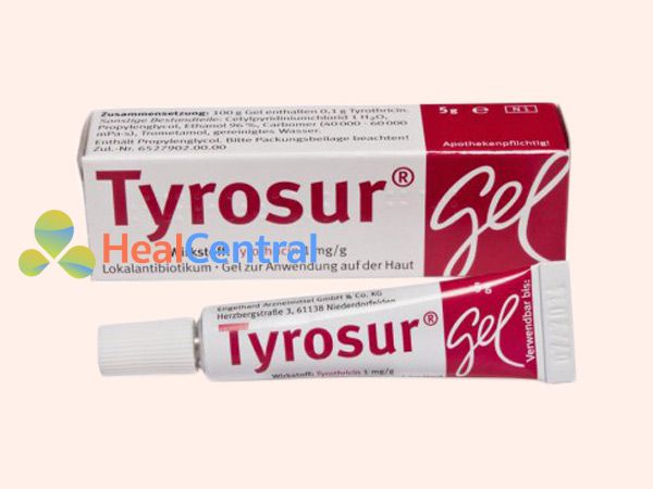 Tác dụng phụ thuốc Tyrosur Gel