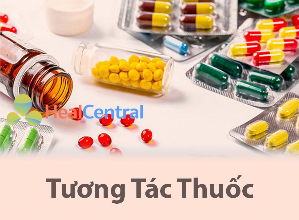 Tương tác của Verospiron  với các thuốc khác