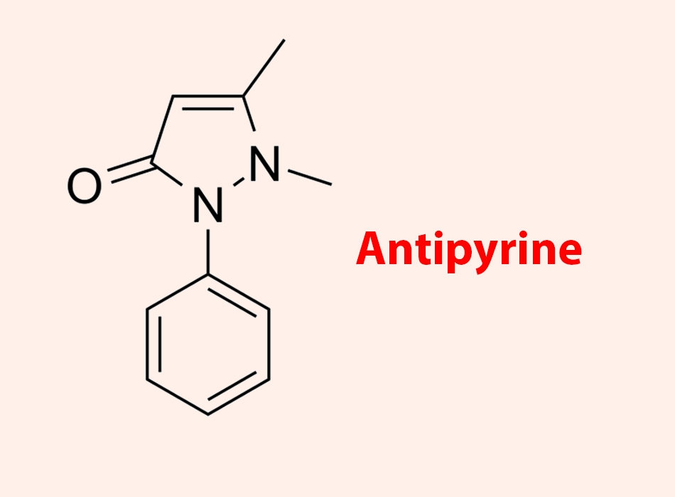 Công thức hóa học của Antipyrine