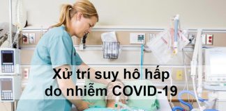 Xử trí suy hô hấp do nhiễm COVID-19