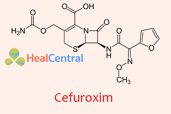 Công thức hóa học của Cefuroxim