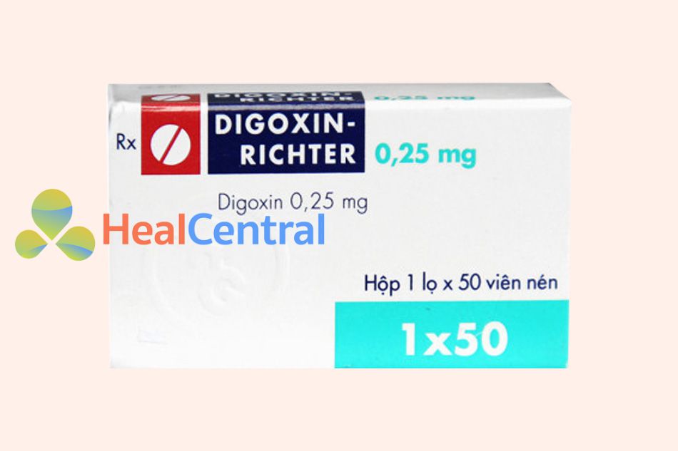 Digoxin - Richter hàm lượng 0,25mg