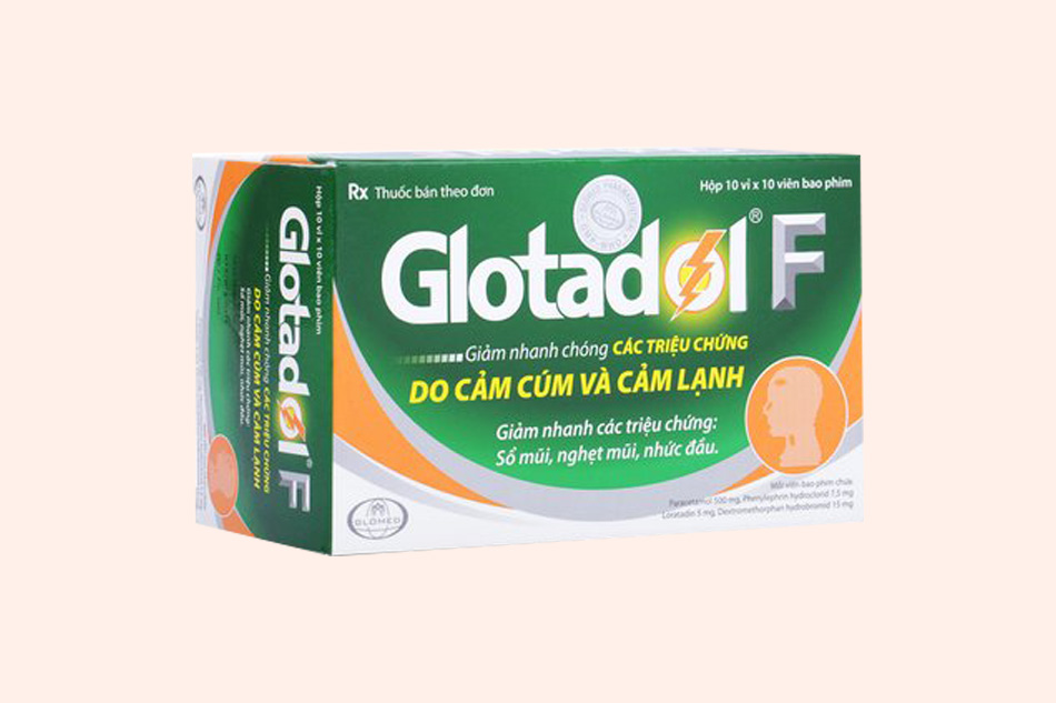 Hình ảnh hộp thuốc Glotadol F 
