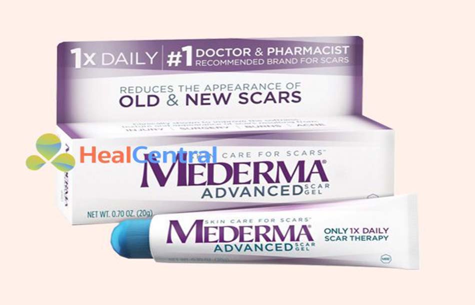 Kem trị sẹo thủy đậu Mederma Advanced