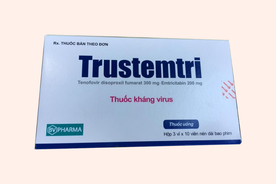 Thuốc Trustemtri bào chế dạng viên nén bao phim