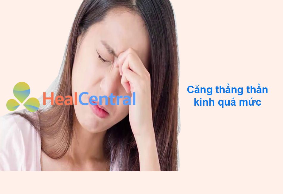 Căng thẳng thần kinh dẫn đến rối loạn kinh nguyệt