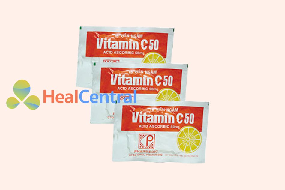 Vitamin C 50 viên ngậm