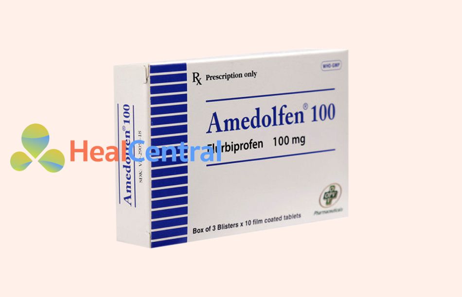 Hình ảnh: Hộp thuốc Amedolfen 100