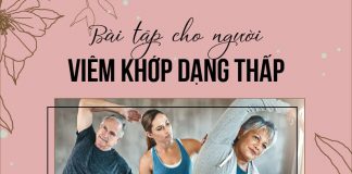 Bài tập dành cho người bị Viêm khớp dạng thấp