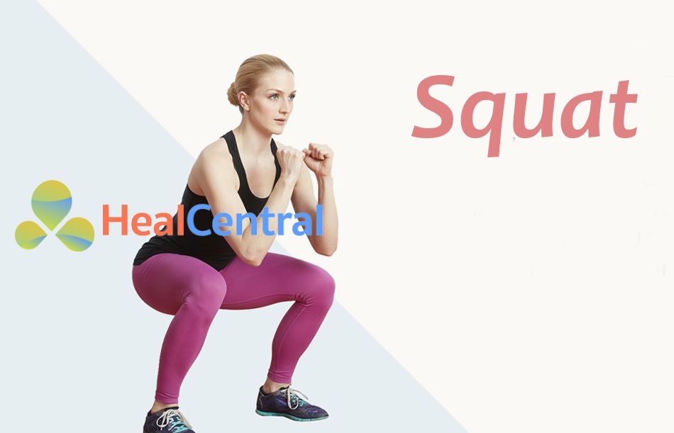 Bài tập squat giúp tăng cường sức mạnh cơ bắp