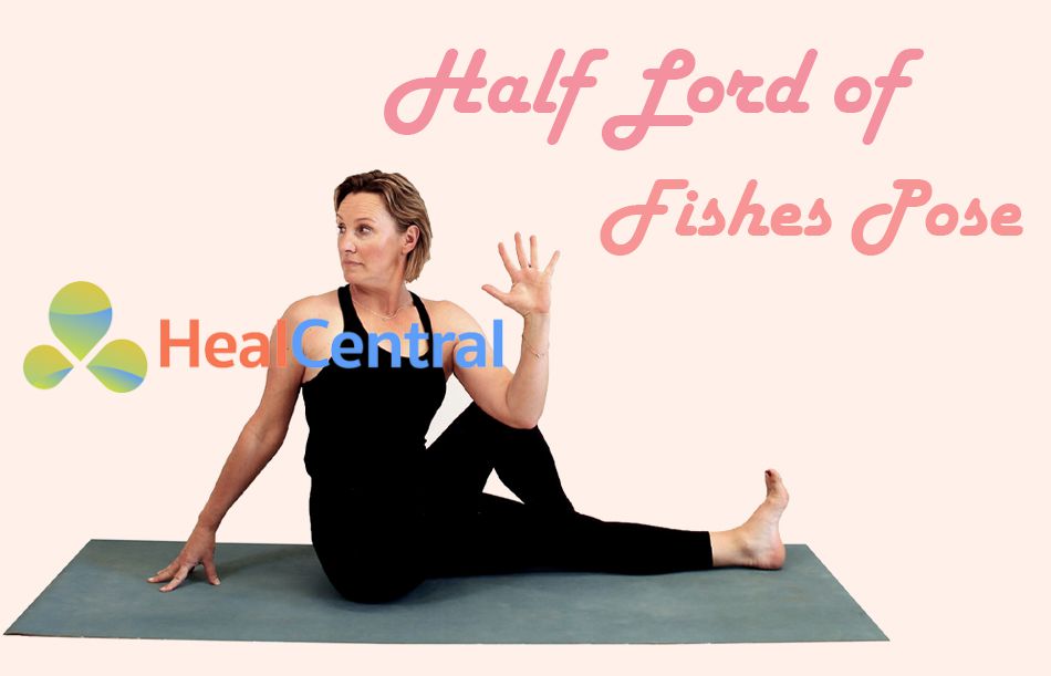 Tư thế Half Lord of the Fishes Pose rất tốt cho người bị sưng đau khớp gối