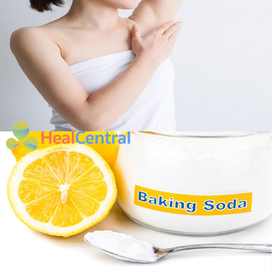 Trị thâm nách sau khi mang thai bằng baking soda