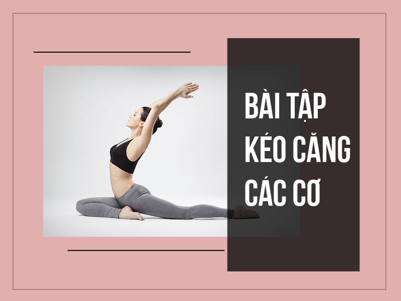 Bài tập kéo căng các cơ rất hiệu quả