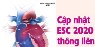 Cập nhật ESC 2020 thông liên nhĩ