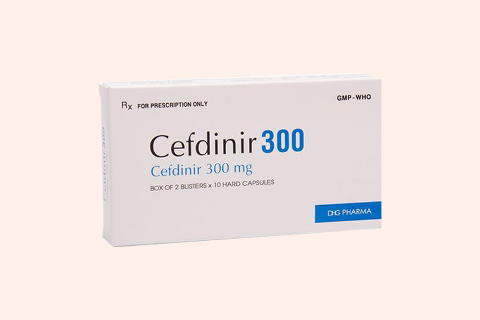 Hình ảnh hộp thuốc Cefdinir 300mg