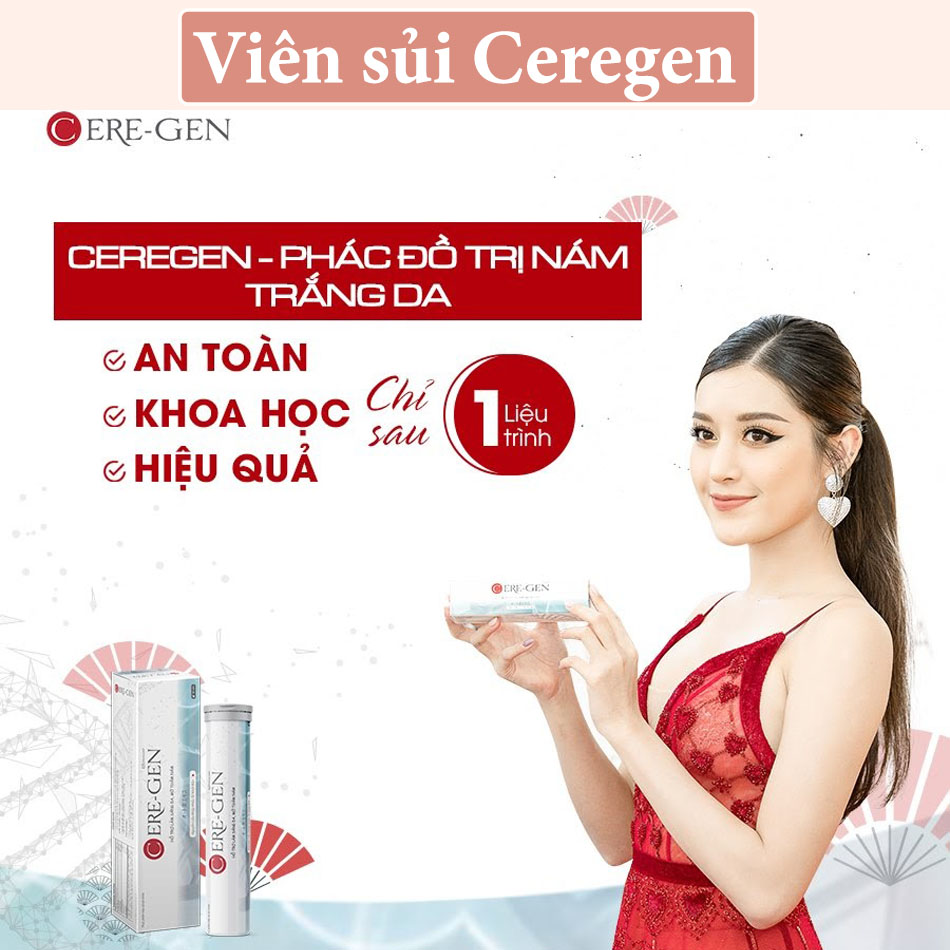 Viên sủi trắng da CereGen có khả năng mang lại những gì làn da cần