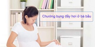 Chướng bụng đầy hơi ở bà bầu