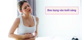 Đau bụng vào buổi sáng