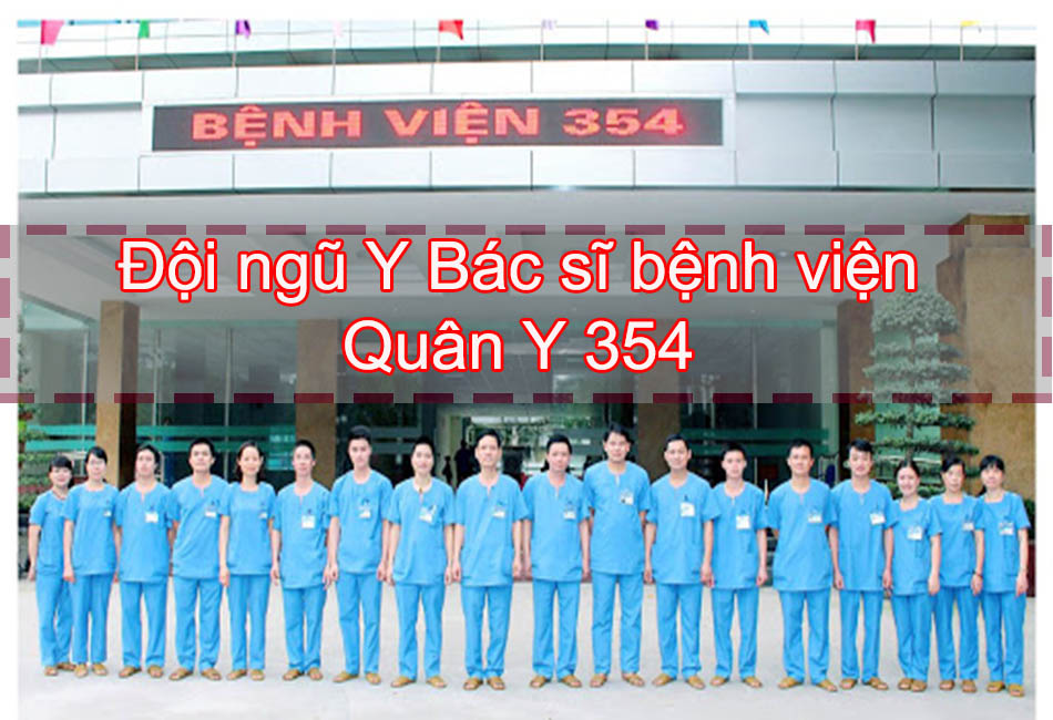 Đội ngũ Y Bác sĩ Bệnh viện quân y 354