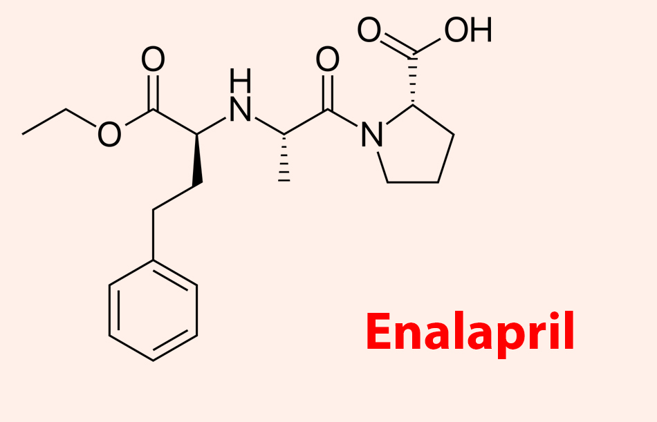 Công thức hóa học của Enalapril