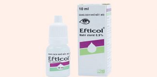 Thuốc nhỏ mắt Efticol