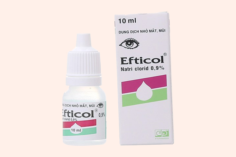 Thuốc nhỏ mắt Efticol sản xuất bới Công ty F.T Pharma