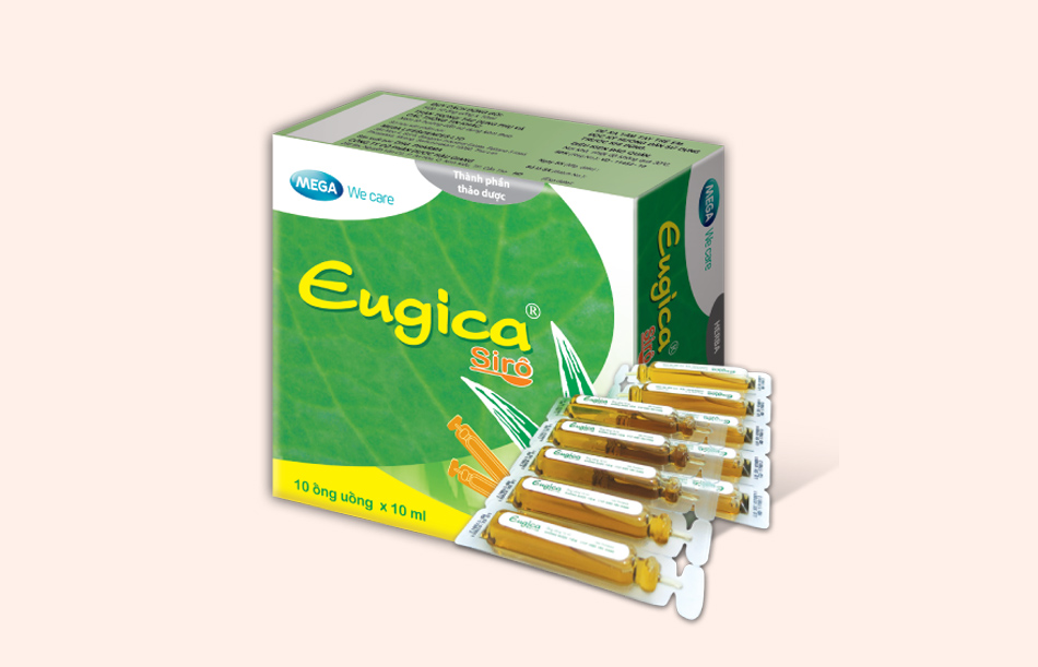 Eugica siro đóng gói dưới dạng ống 10ml