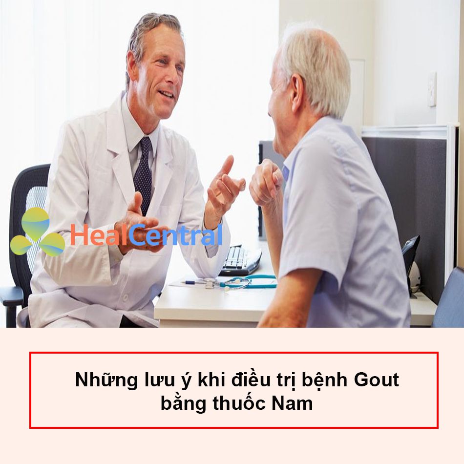 Cần có sự tư vấn từ bác sĩ khi dùng thuốc nam chữa gout