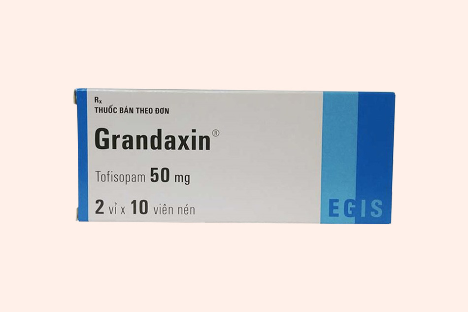 Hình ảnh hộp thuốc Grandaxin 50mg 