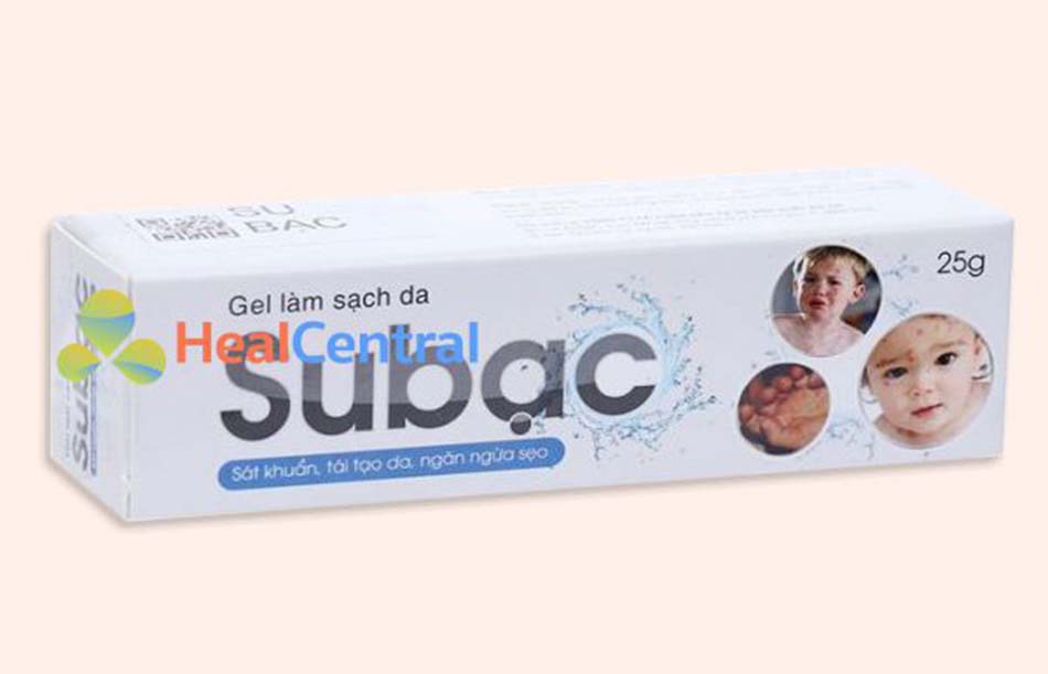 Gel bôi thủy đậu Subạc