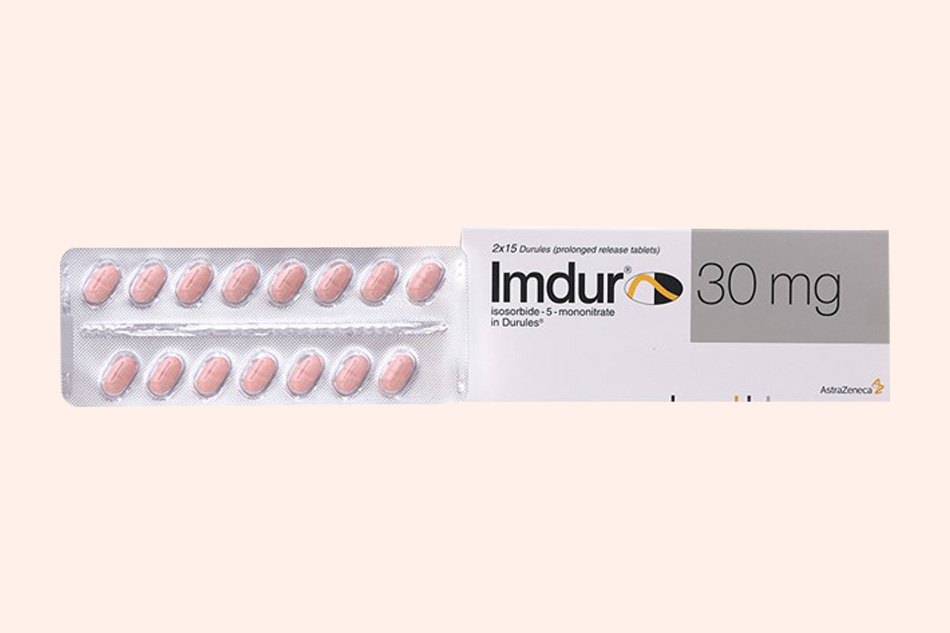 Hình ảnh vỉ thuốc Imdur 30mg