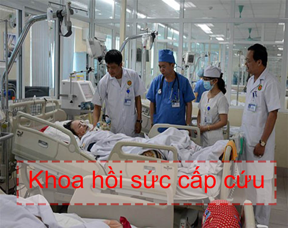 Hình ảnh khoa hồi sức cấp cứu của bệnh viện