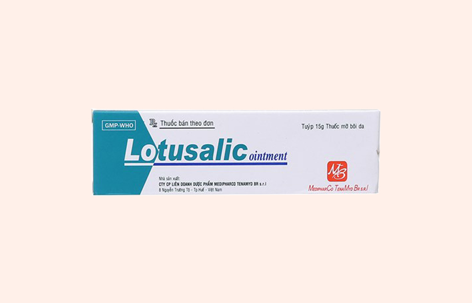 Hình ảnh: Hộp thuốc Lotusalic ointment