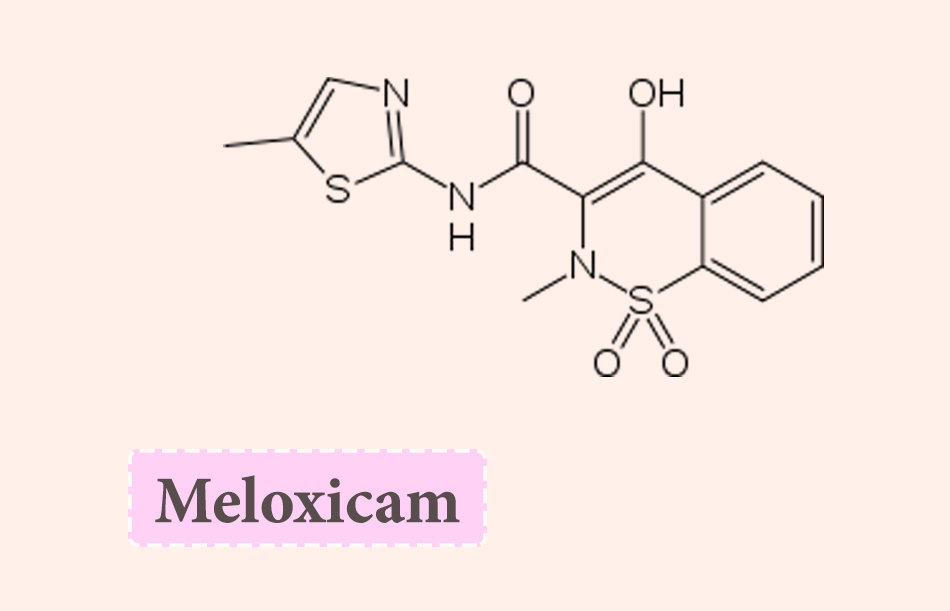 Công thức hóa học của Meloxicam