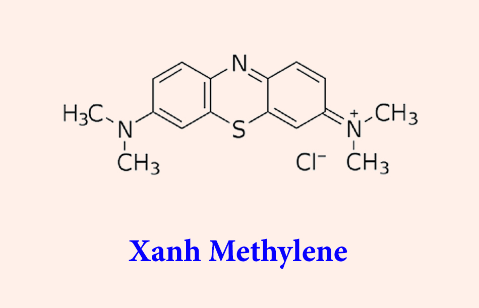 Công thức hóa học của Xanh Methylene