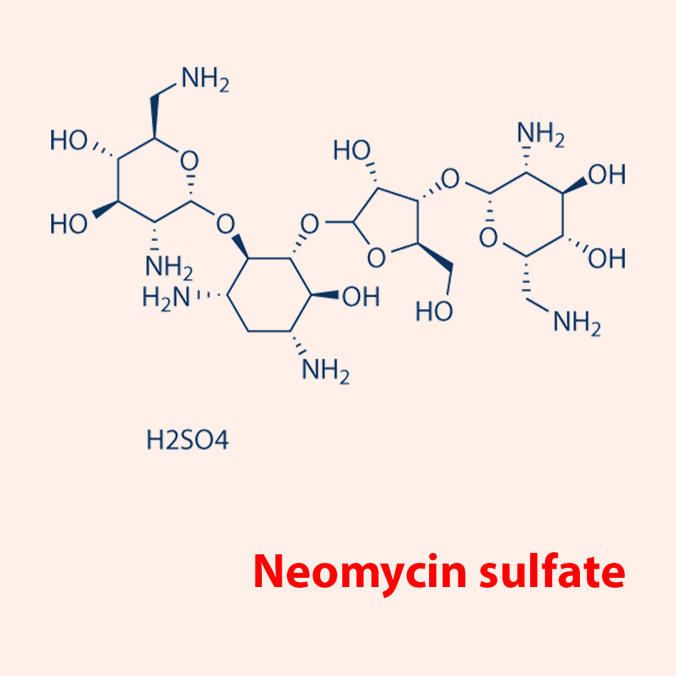 Công thức hóa học của Neomycin sulfate