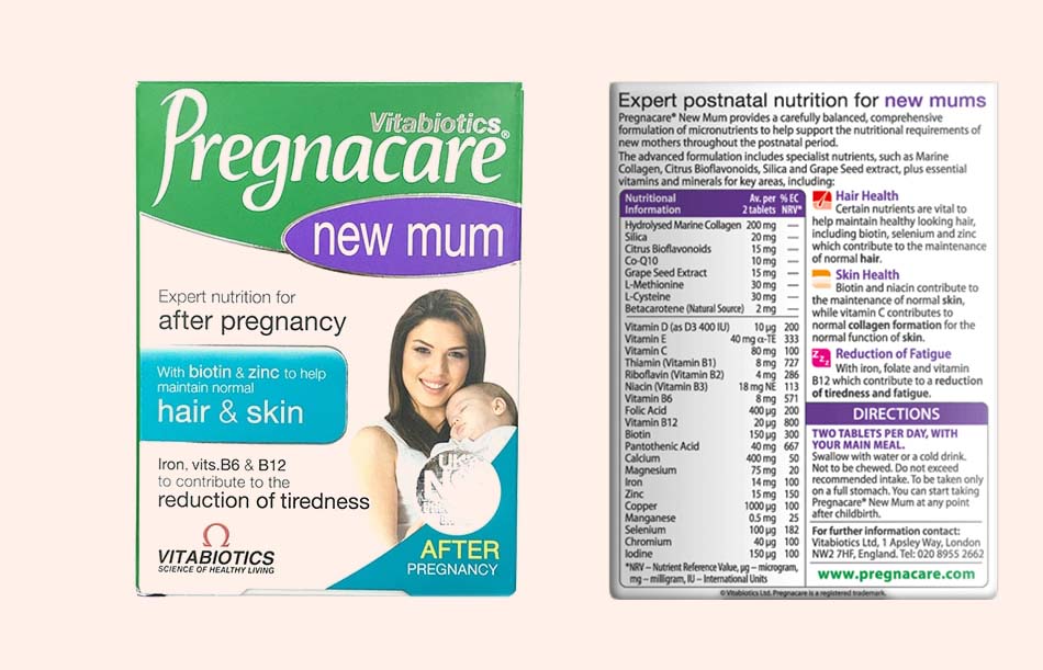 Vitabiotics Pregnacare new mum