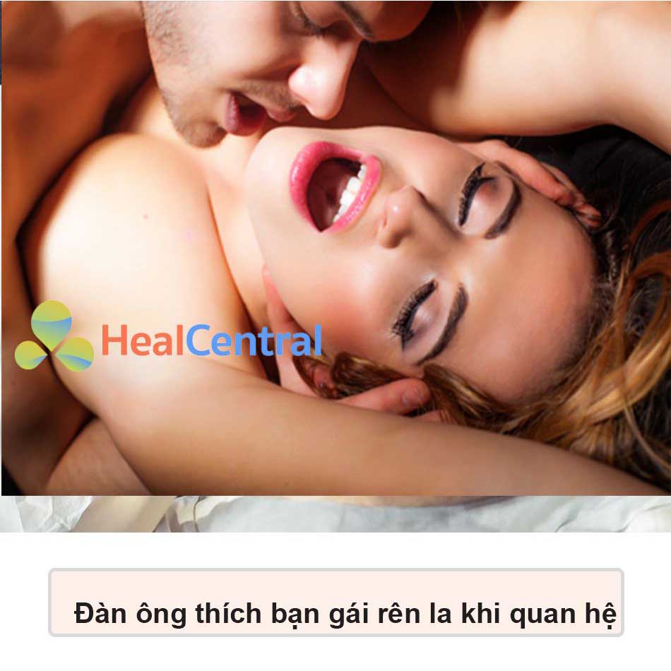 Vừa làm tình vừa rên lớn