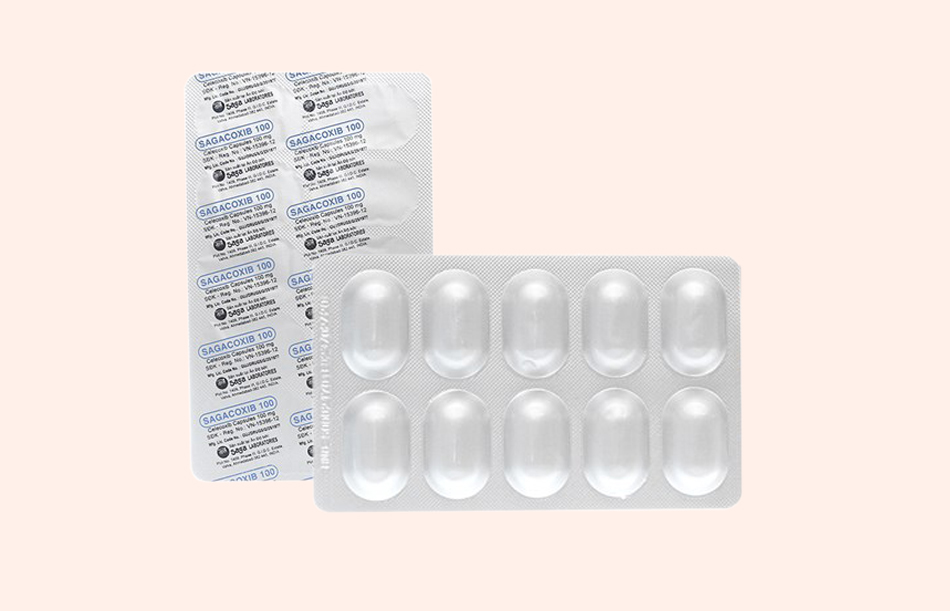 Hình ảnh: Thuốc Sagacoxib 100 vỉ 10 viên