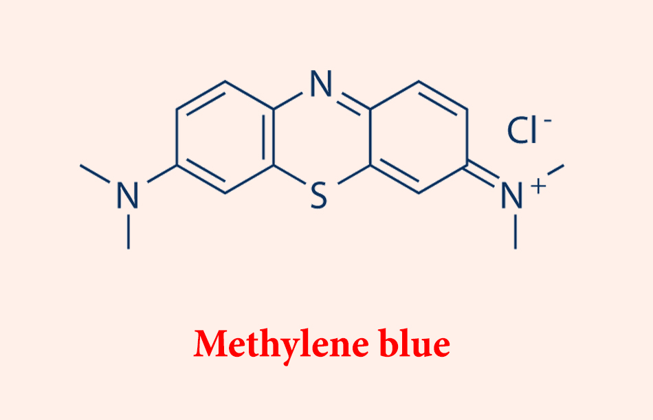 Công thức hóa học của Methylene blue
