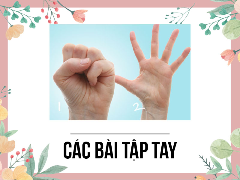 Bài tập tay giúp phòng ngừa các bệnh liên quan đến xương khớp