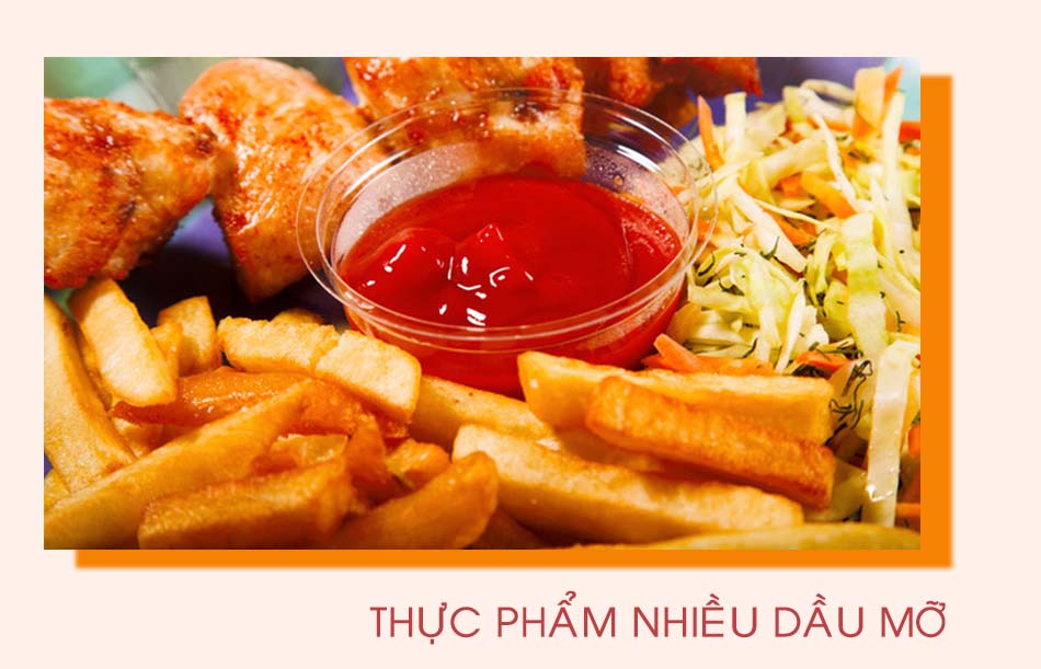 Thực phẩm nhiều dầu mỡ