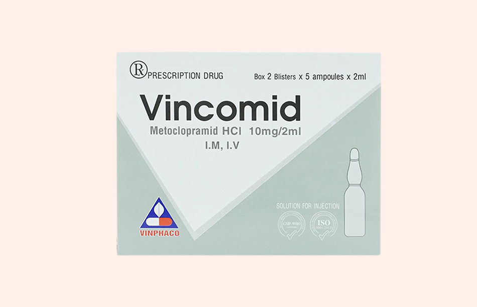 Tương tác của Vincomid  với các thuốc khác