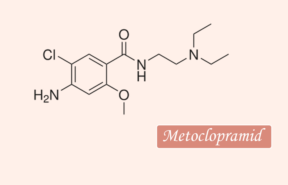 Công thức hóa học của Metoclopramid