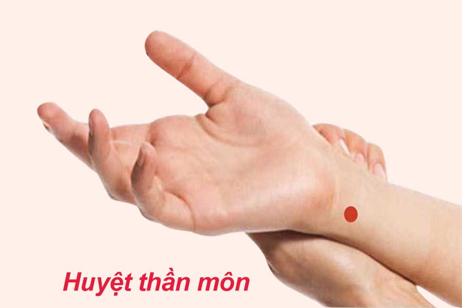 Bấm huyệt thần môn