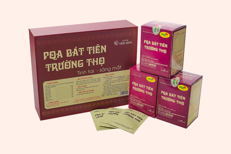 Bát Tiên Trường Thọ bào chế dưới dạng cốm