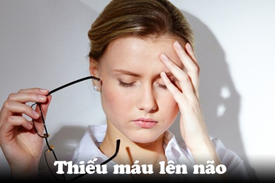 Thiếu máu lên não gây đau đỉnh đầu