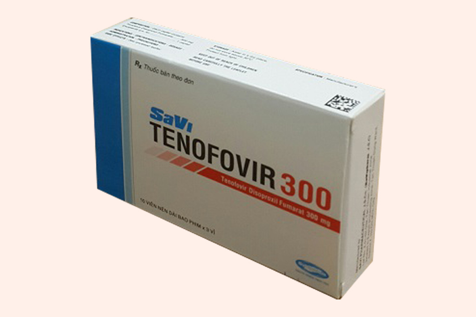 Hình ảnh hộp thuốc Savi Tenofovir 300