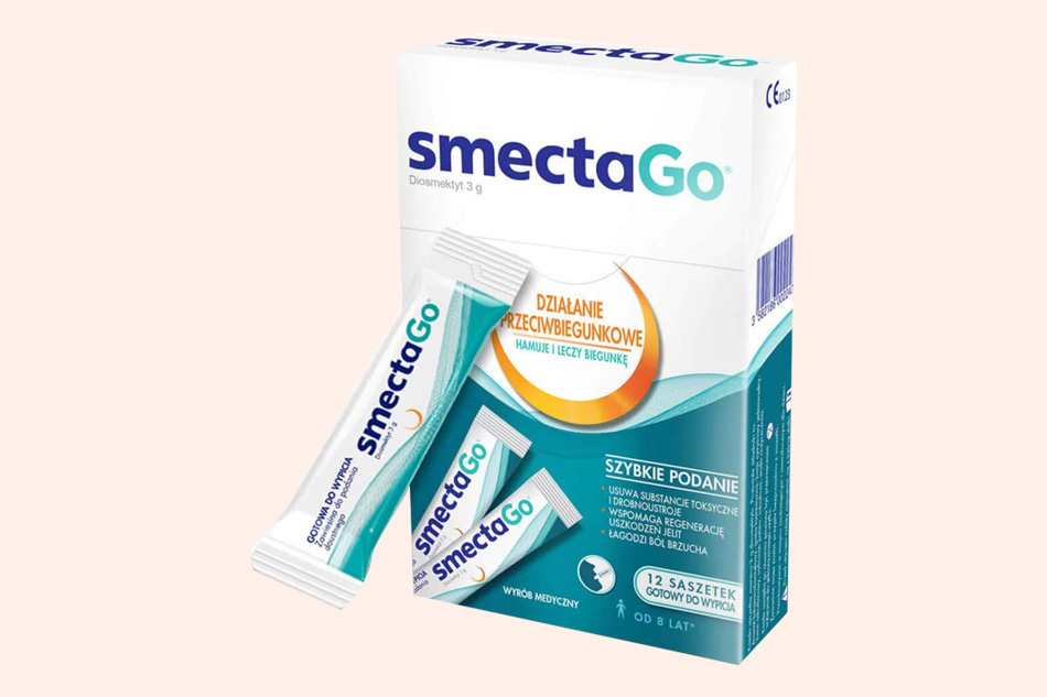 Smecta Go bào chế dạng hỗn dịch